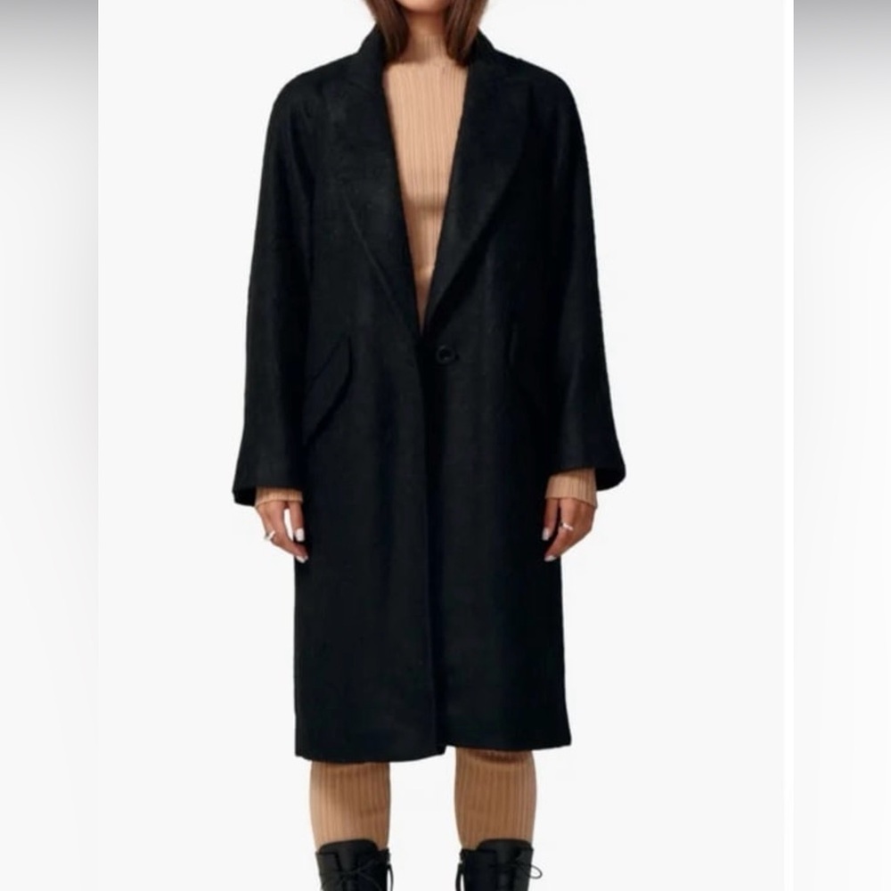 NWT Lita by Ciara Everything Coat in Milan (Mohair and Wool blend) XXL $898